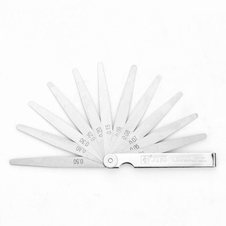 LIJIAN%2014/17%20Blades%200.02-1mm%20Filler%20Feeler%20Plug%20Gap%20Metric%20Gauge%20Measuring%20Gauging%20Tool%20Caliper%20-%20Image%203