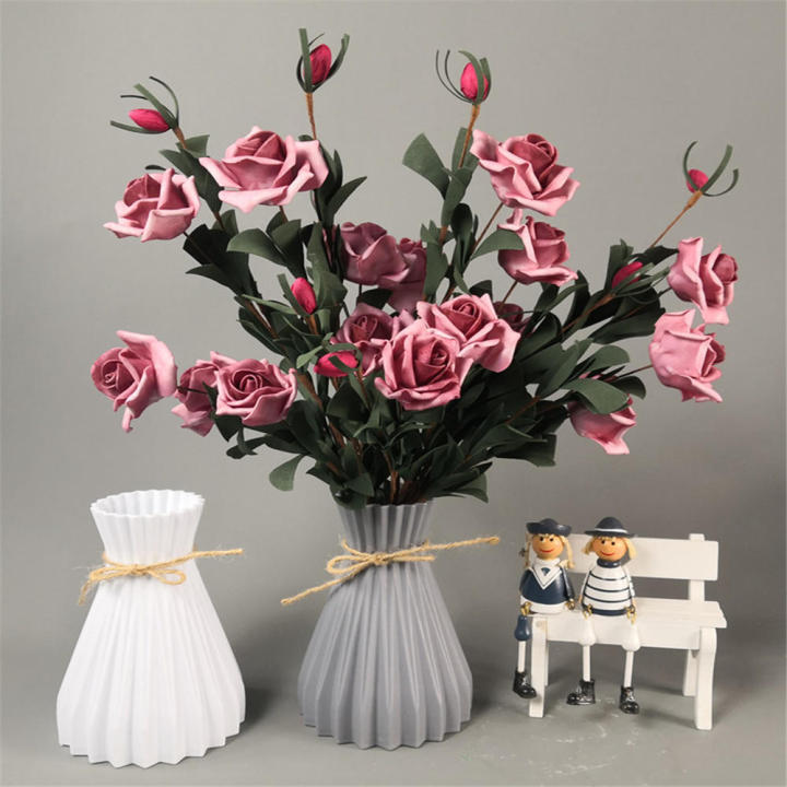 Simplicity%20Vases%20Flower%20Plastic%20Vase%20Wedding%20Home%20Office%20Table%20Decor%20Plastic%20Simplicity%20Flower%20Vase%20Modern%20-%20Image%203