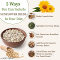 100% Organic Sun Flower Seeds Ready to Eat Raw without Shell 100g. 