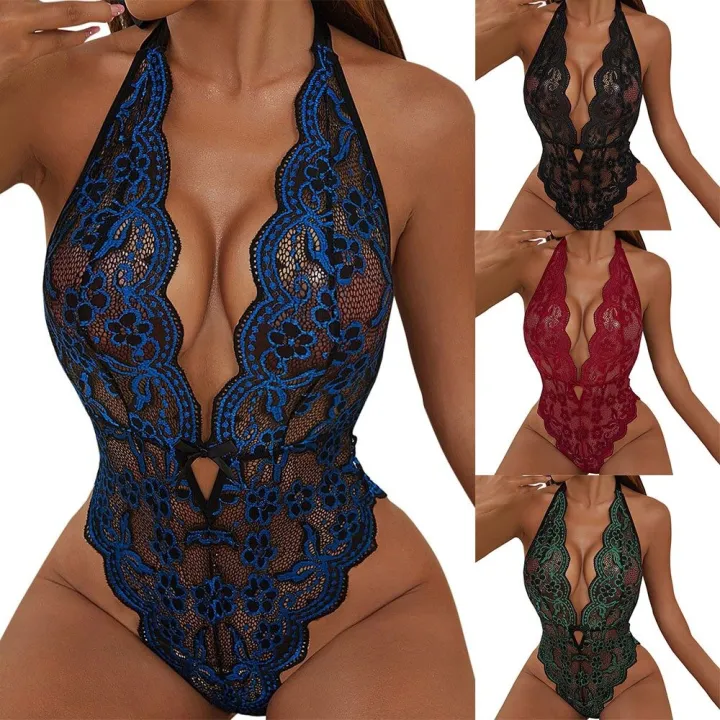 Comfortable%20Womens%20Underwear%20Nightwear%20Floral%20Pattern%20Lace%20Ladies%20Lingerie%20COD%20-%20Image%205