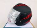 U.P.Co Levo Motor Black Red Matt Bike Helmet SLS Certified. 