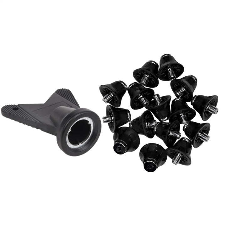 12 Pcs Football Boot Studs Rugby Studs Turf 13mm M5 Screw Shoes Spikes ...