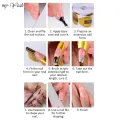 Myyeah 15ml Nail Extension Tips Pink White Quick Building Nail Art UV LED Builder Gel Nail Form Tip Polish DIY Manicure Tools. 