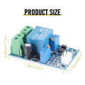 2 Pcs Storage Battery Module 12V Battery Low Voltage Cut Off Automatic Switch on Recovery Protection Module. 