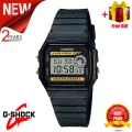 (Ready Stock) G-Shock Men Watch Digital Sport Watch LED Display Water Resistant Shockproof and Waterproof World Time LED Auto Light Sports Square Wrist Watches F94W-9. 