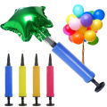 Quick Balloon Pump Hand Push Air Inflation Balloon Pump Latex Foil Balloon Inflator Birthday Wedding Party Accessories 1Pcs. 