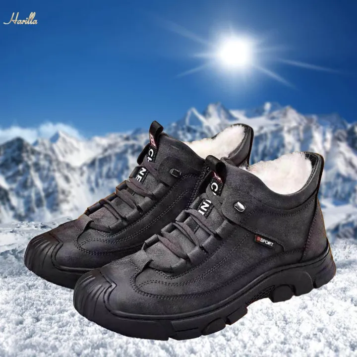 Winter%20Snow%20Boots%20Stylish%20Lightweight%20Ankle%20Booties%20Men's%20Winter%20Short%20Boots%20for%20Hiking%20Gray%20Size%2041%20-%20Image%209