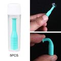 Hard Contact Lens Remover Suction Stick Extractor for Soft Hard Lenses Soft Tip Tweezer Stick Case Set Wearing Tools. 