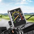 Bicycle Speedometer Resettable Analogue Odometer Speedometer Classic Style Cycling Mileage(km) Speed(km/h) Waterproof Mechanical Odometer. 