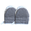 Striped Pattern Duck-Bill Microwave Oven Gloves for Baking,Insulation Gloves,Oven Mit Durable. 