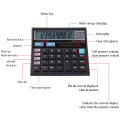 Citizen 12 Digits Calculator - Large 12-Digit CT 512 Calculator  With Check & Correct Function, Solar Battery Dual Power Electronic  Calculator, Large Computer Keys Electronics Calculator For Office School Calculating. 