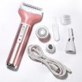 4 in 1 Body Hair Removal Epilator Armpit Hair Bikini Hair Leg Hair Pubic Hair Electric Razor Clipper Shaver Trimmer Women. 