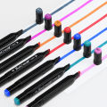 30/40/60/80 Colors Felt Markers Pens Dual Tip Permanent Artist Art School Supplies Manga Sketching Markers Student Gift. 