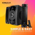 SonicGear Evo 9 BTMI (2021) Bluetooth Multimedia Speaker with Wireless Microphone / FM Radio. 