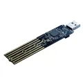 【M.2 USB Adapter 】 M2 SSD Adapter NVMe Enclosure M.2 to USB 3.1 Case for PCIE NGFF Key SSD Dual. 