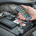 12V Car  & Alternator Tester - Test  Condition & Alternator Charging (LED indication). 