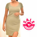 Front Slit Short Dress – Elegant, Stylish Women’s Mini Dress. 