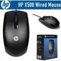 Super Quality hp X500 Office Use and Gaming Mouse with 6 Months Warrenty. 