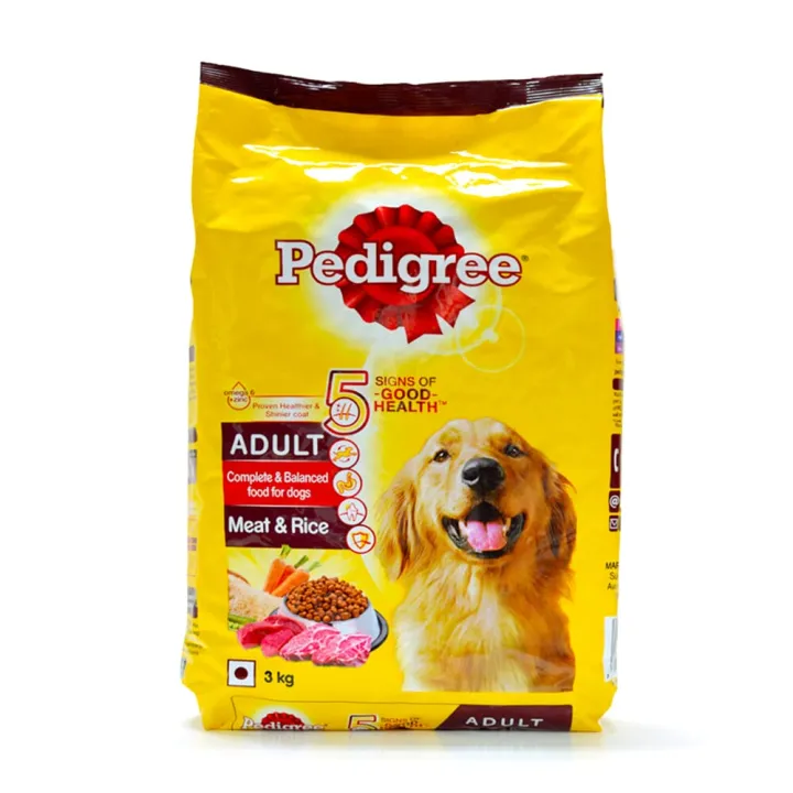 Pedigree Adult Meat & Rice (2.8Kg)