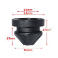 4Pcs Rubber Air Filter Housing Shell Grommet Engine Cover Buffer Bush 07C133588 07C133588P For A1 A3 Q3 For GOLF For PASSAT. 