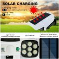 2 In1 Solar Powered Light Security Simulation Dummy Camera Solar Light Outdoor Street Spotlight Solar Lamp Garden Wall Lamp. 