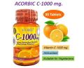 Acorbic Vitamin C 1000mg Capsules Battle 30 Pills Acorbic C 1000 Mg Vitamin C Supplement Bright Clear Faster Whitening Ascorbic Acid. 