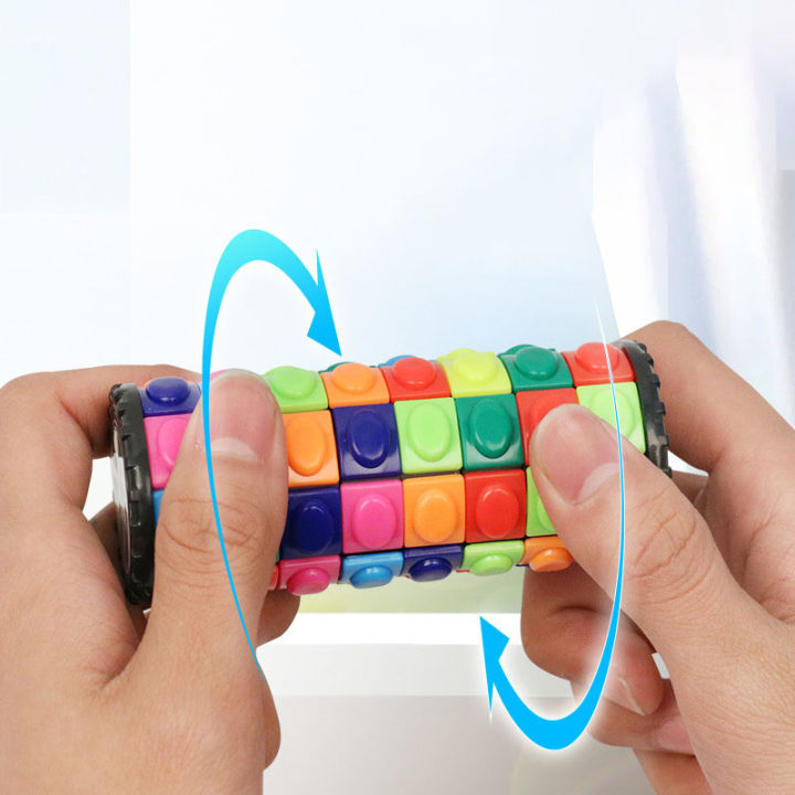 Cube Anti-Stress Tower Cube Stress Reliever Toys Decompression 3d ...