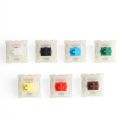 Gateron Switch Top Milky Yellow Black Switches for Mechanical Keyboard 5 Pin Keyboard MX Switch. 