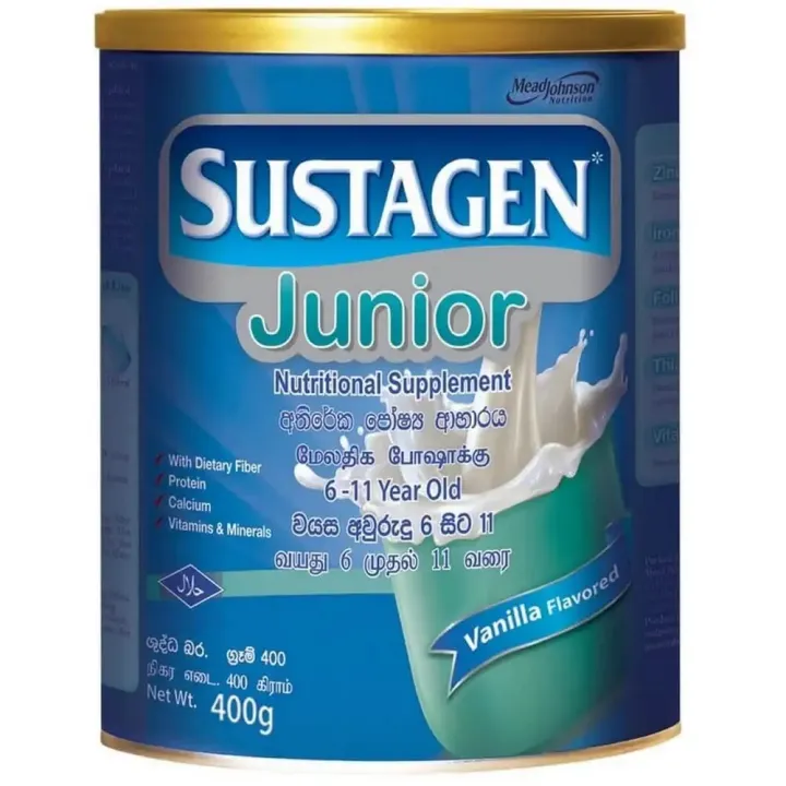 Sustagen Junior Vanilla Nutritional Milk Powder 400g