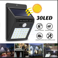 30 LED Solar Motion Sensor Lights Outdoor Lighting Waterproof Solar Powered Light Wireless Security Lights Outside Wall Lamp for Driveway Patio Garden Path 30 LED Sola Power Flash Light Sensor Light Sensor Motion. 