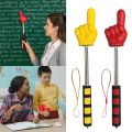 Professional Stainless Steel Finger Reading Sticks Telescopic Rod Finger Design Teaching Stick Educational Learning Toys School Office Supplies. 