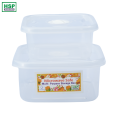 SQUARE FOOD CONTAINER WITH DATE INDICATOR- BPA FREE - HSP - 10A27. 