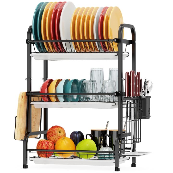 Dish rack 3 layer sale