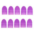 10Pcs/set Silicone Nail Art Soak Off Cap Clip UV Gel Polish Remover Wrap Tool DENGYOUZHOU. 