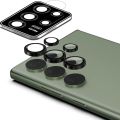 Samsung Galaxy S23 Ultra Camera Lens Protector - Camera Tempered Glass Rings For Samsung Galaxy S23 Ultra - Premium Quality - GREEN. 