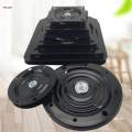 Bar Stool Swivel Replacement, Chair Swivel Base, Rotating Turntable Hardware Steel Seat Swivel Base, Bar Stool Swivel Mount Plate, for Table. 