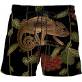Summer New Swim Beach Shorts Men 3d Parrot Print Quick-drying Fashion Cool Sports Shorts Men'clothing Dropshipping Pants Teen. 