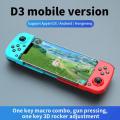 D3 gamepad mobile phone controller with expandable game Joystick support for Android/iOS/Hongmeng mobile Gaming controllers. 
