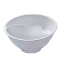 Breakfast Dry and Wet Separation Cereal Bowl Dip Compartment Plastic Bowl Kitchen Utensils. 