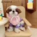 Pet Hat with Scarf Cozy Woolen Pet Hat Neck Scarf Set Soft Warm Fade-resistant Winter Supplies for Beloved Pets Non-binding Pet Hat. 