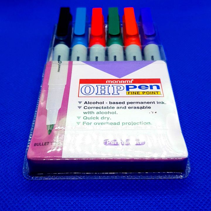 Monami%20OHP%20Pen%20Fine%20Point%20Permanent%20CD/DVD%20Marker%20Pen%20Premium%201Pcs%20-%20Image%206
