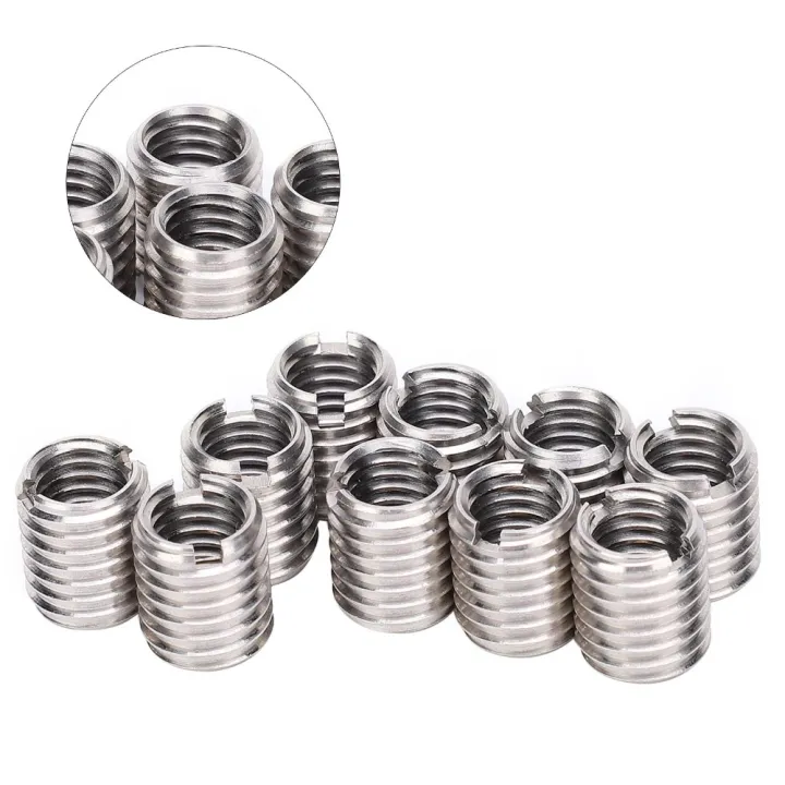 second partial. https: @reginariveroesp arraysr… ... 10 Pcs Conversion Stainless Steel Repairing Insert Nut M10 * 1.5 Male ...