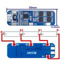 3S 10A 12V Lithium Battery Charger Protection Board Module for 18650 Li-ion Battery Cell Charging BMS 10.8V 11.1V 12.6V. 