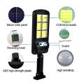 Solar Light - LED Street Lamp Solar Powered - Daylight - Security - Outdoor Street Spotlight with Motion Sensor - Garden Solar Wall Lamp. 