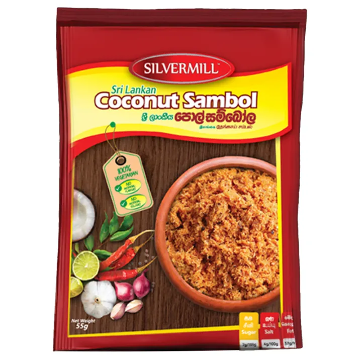 Silvermill Coconut Sambol 55g