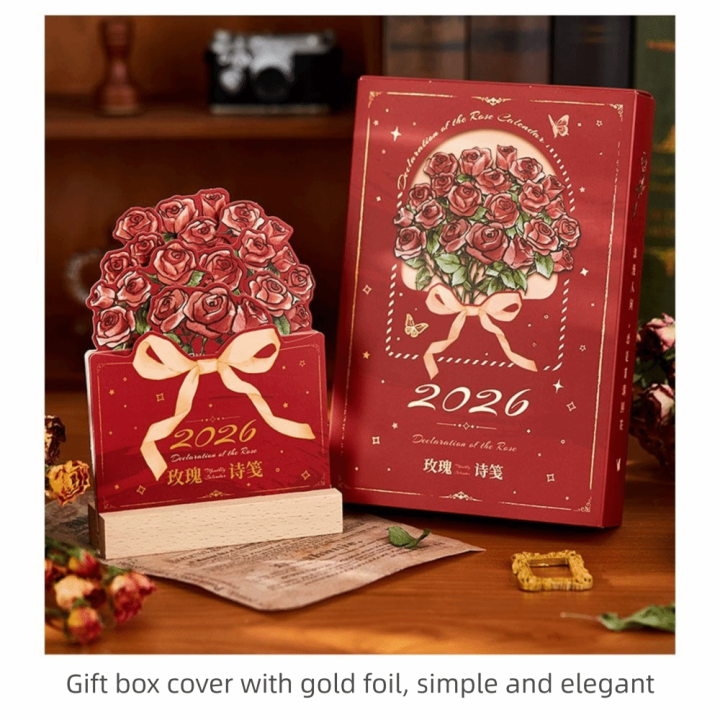 Portable%202026%20Desk%20Calendar%20Card%20Insert%20With%20Wooden%20Base%20Monthly%20Planner%20Rose%20Painting%20Mini%20Calendar%20Gifts%20-%20Image%205