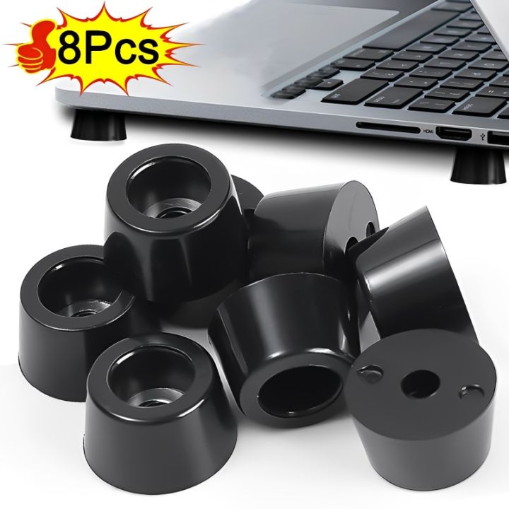 thumbnail image 2 of METALLIXITY Rubber Bumper Feet (19x17mm/0.75"x0.67") 4Pcs, Round Leg 2 of 10