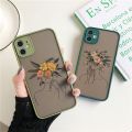 Line Art Sketch Flower Girl Protection Phone Case For iPhone 12 11 13 Pro MAX X XS XR SE 2 6s 7 8 Plus Hard Translucent Cover. 
