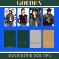 Nightmaree BTSs BTS JUNG KOOK Jungkook GOLDEN album SOLO collection photo card peripheral postcards. 