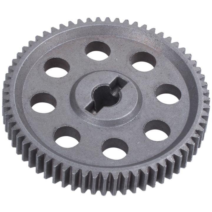 Steel Spur Gear 64T 0.6 Module Diff Main Parts for Redcat Volcano Epx Pro HSP BRONTOSAURUS Exceed Infinitive RC 1/10 Truck Replacement